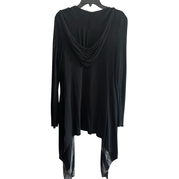 Michael Kors Black and Gray Women's Cardigan - Size M - Picture 2 of 3